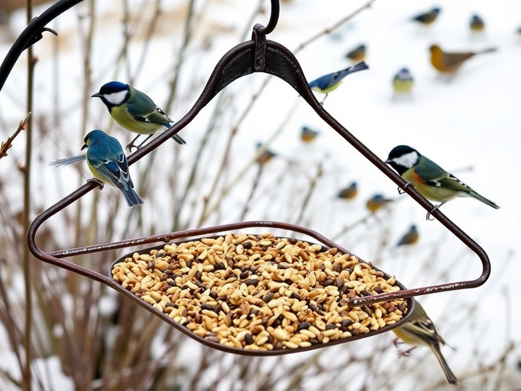 Prečo stále viac milovníkov vtákov používa jednoduchý vešiak, aby pomohli vtákom