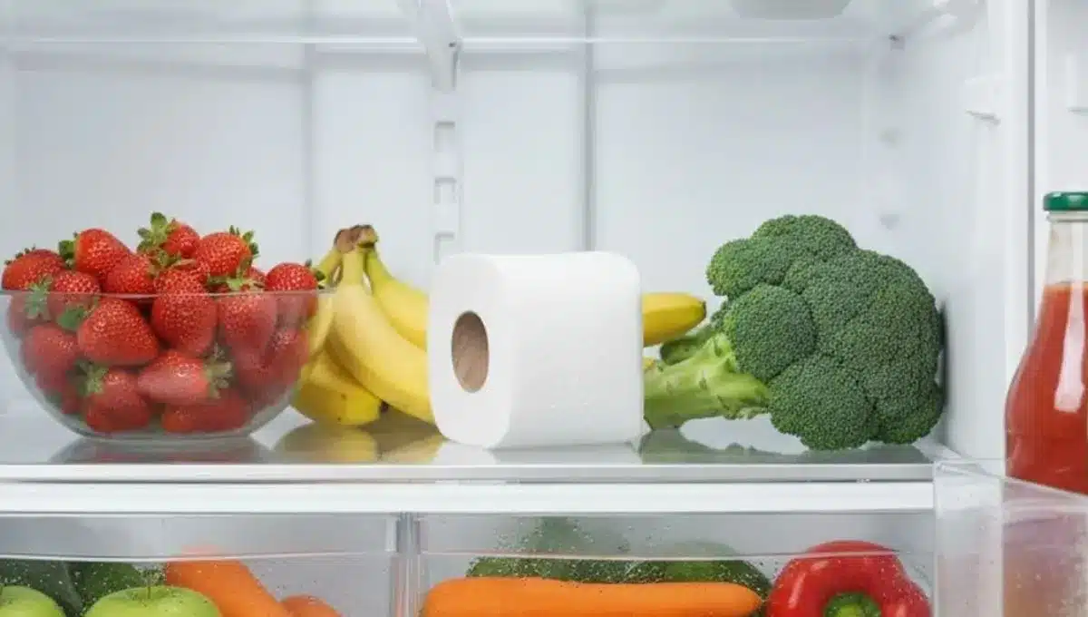 Prečo dávať rolku toaletného papiera do chladničky?