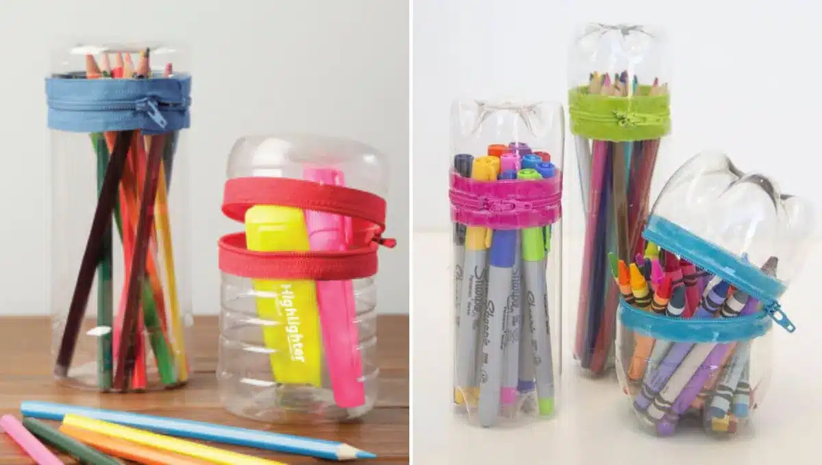 Ak máte plastové fľaše a zipsy, máte poklad do školy: prečo a na čo.