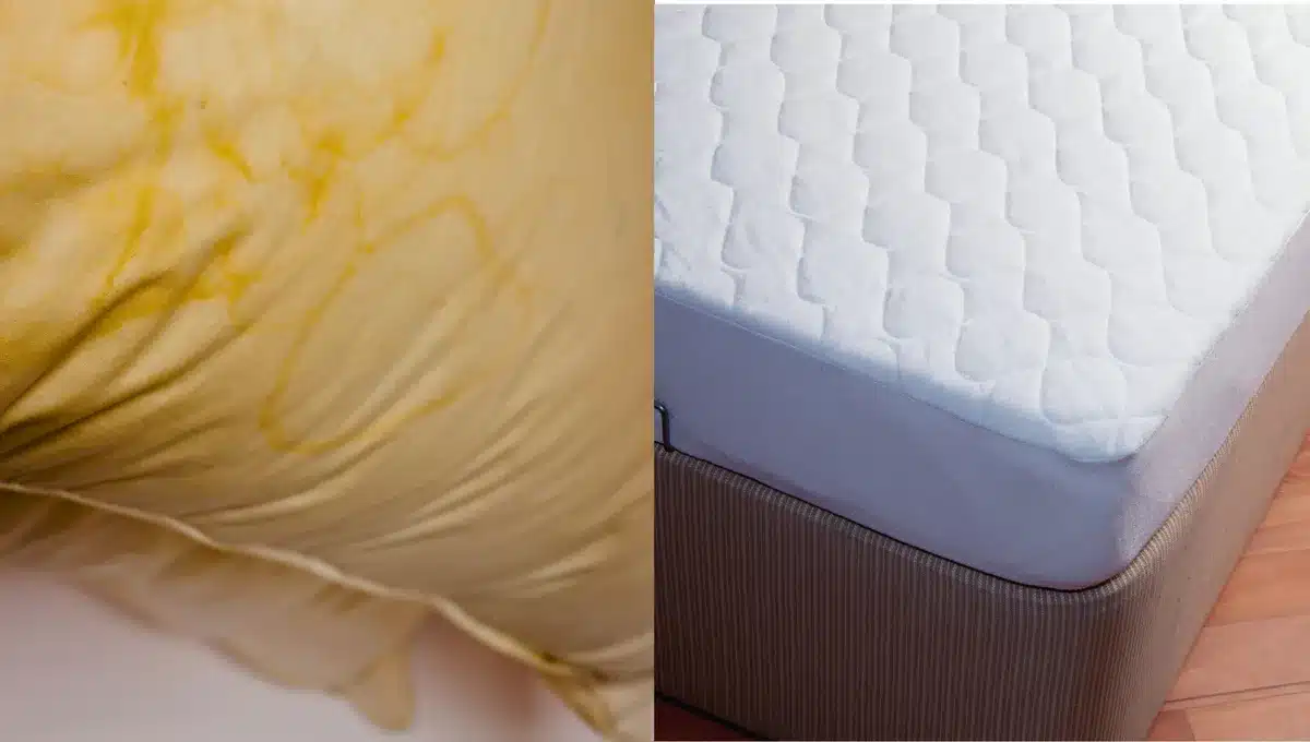 Krok za krokom: ako používať ocot na odstránenie hnedých škvŕn z vankúšov a matracov.