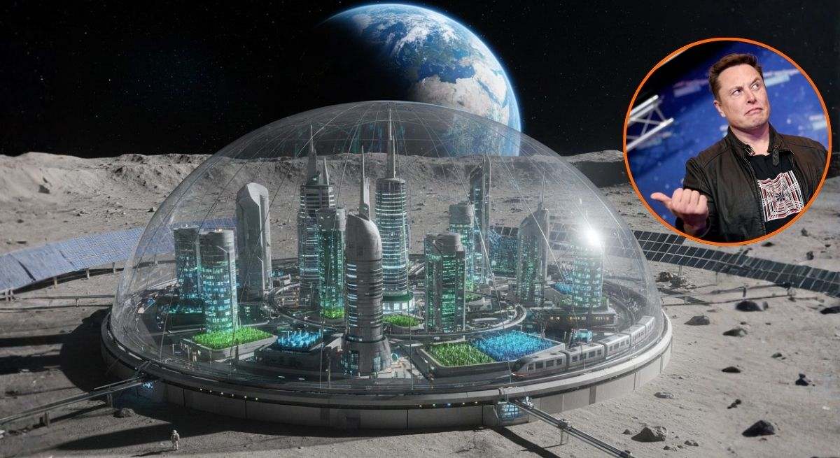 Znie to ako sci-fi, ale je to pravda: Musk plánuje postaviť mesto na Mesiaci.