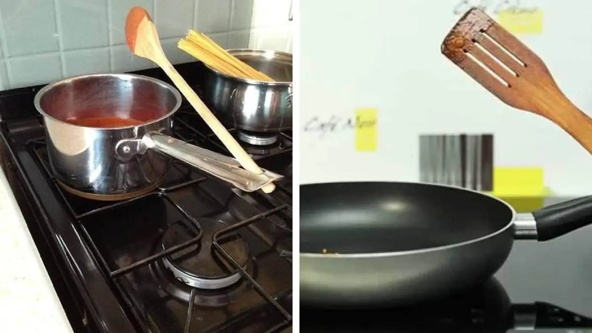 Správne používanie rukoväte hrnca alebo panvice: na čo je otvor skutočne určený.