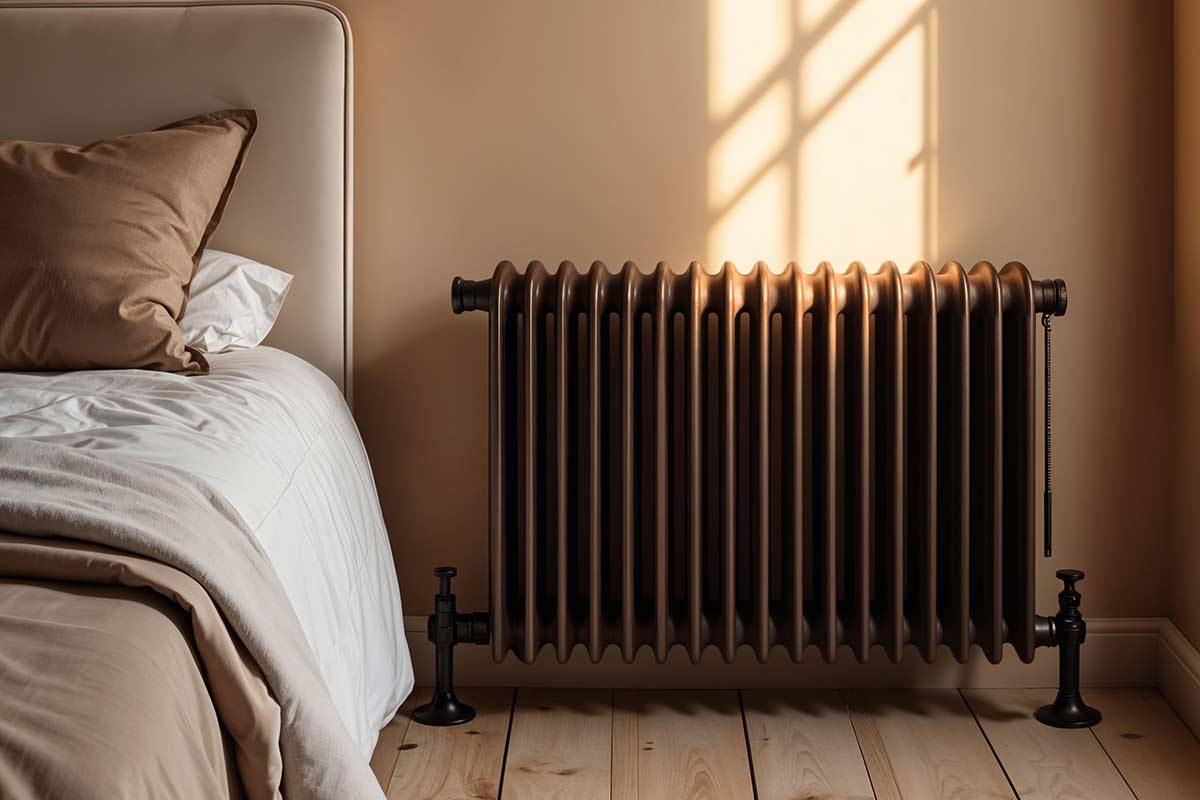 Tento jednoduchý trik s vlhkou čajovou utierkou na radiátore rýchlejšie zahria vašu obývačku bez zvýšenia teploty termostatu
