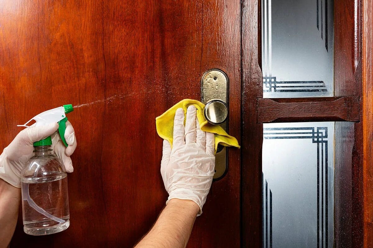 Polievanie vchodových dverí octom: prečo sa to odporúča a načo to je potrebné