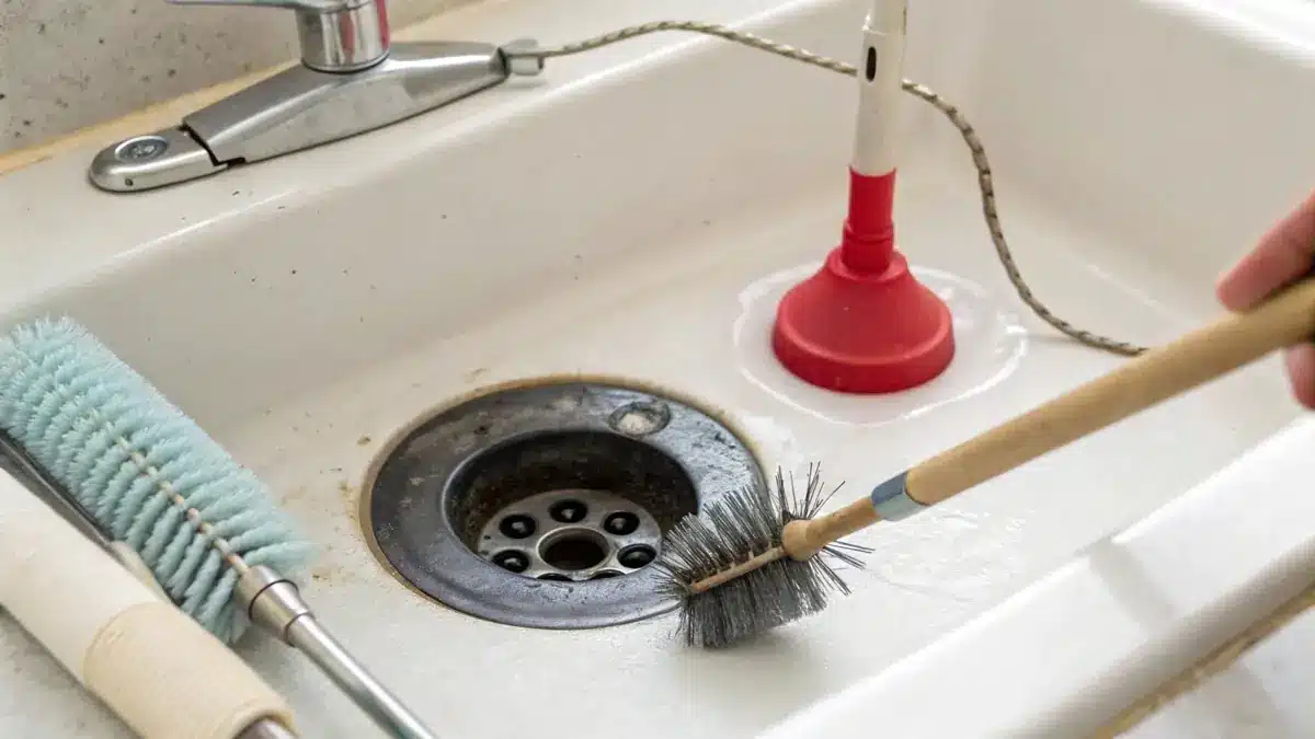 Ako rýchlo vyčistiť odtok v kúpeľni: 4 účinné spôsoby