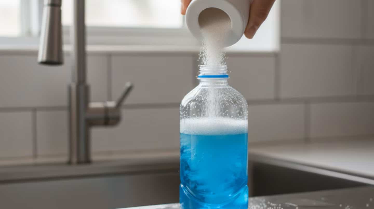 Zmiešanie cukru a čistiaceho prostriedku: prečo sa to odporúča a na čo sa to používa.