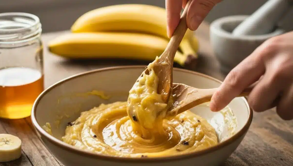 Zmiešanie banánovej šupky s medom: prečo sa to odporúča a načo je to dobré.