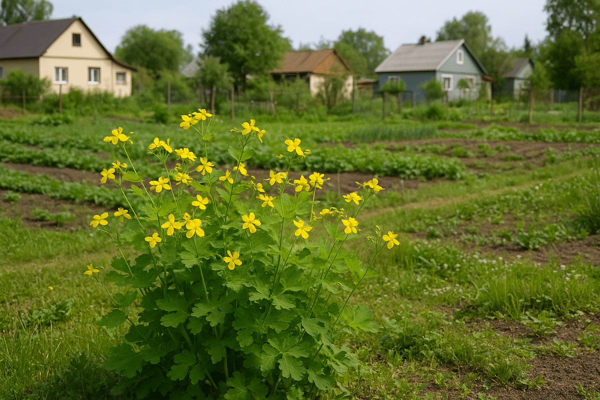 Veľké množstvo lastovičníka na vašom pozemku je dôležitým signálom: ukazuje, na čo tento burinu „upozorňuje“.